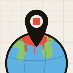 Biểu tượng Paint the World — GPS Map Art