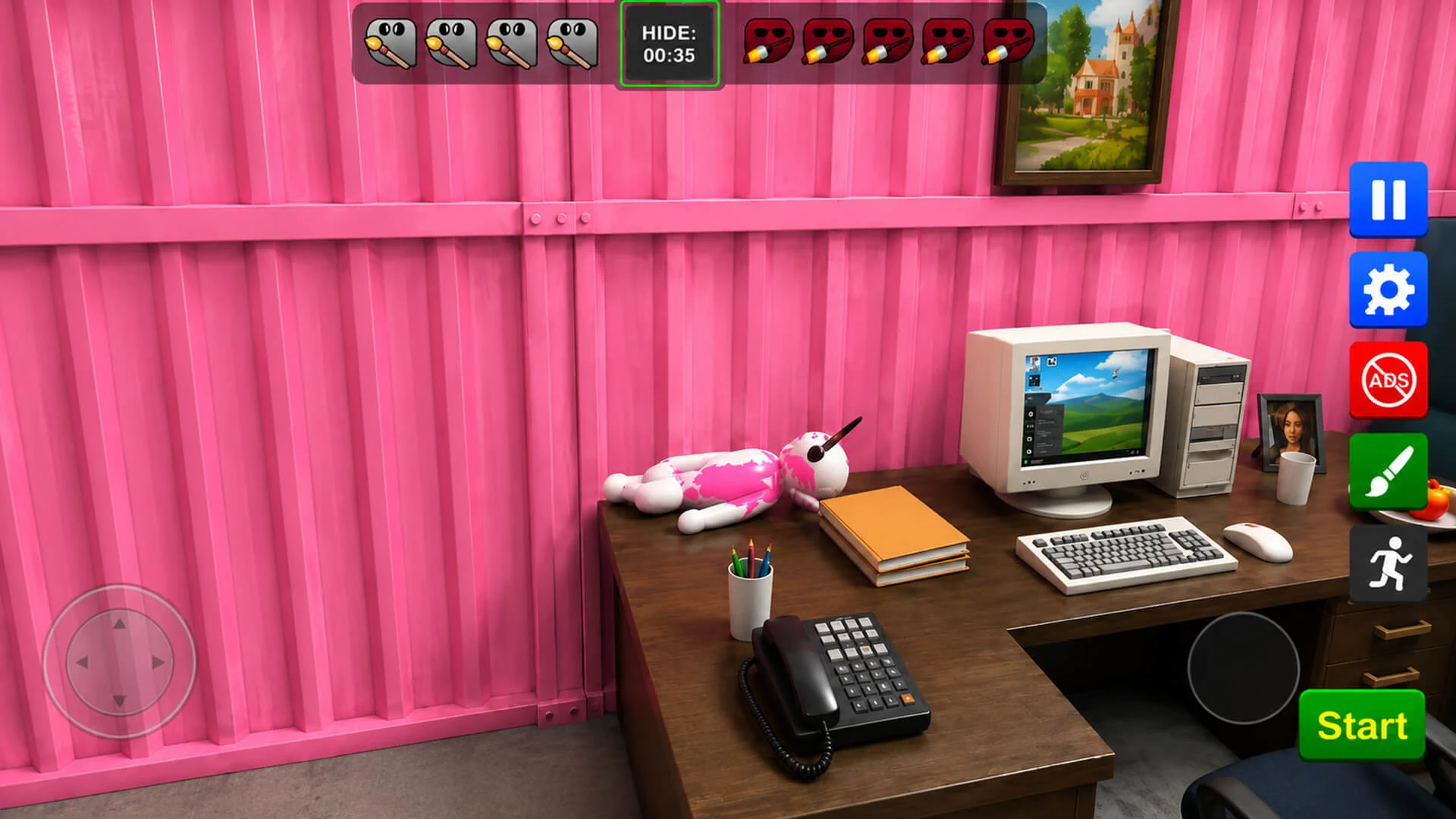 Paint Hide and Seek Game screenshot