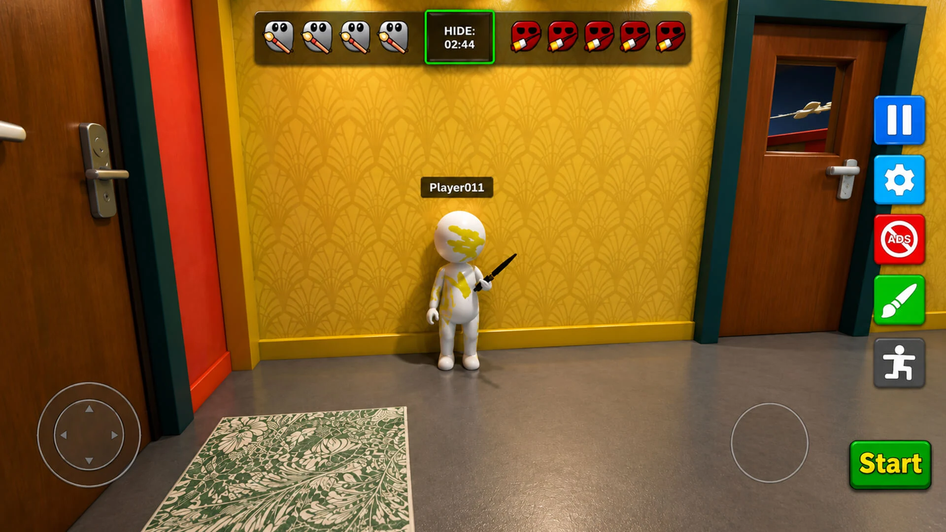Paint Hide and Seek Game screenshot