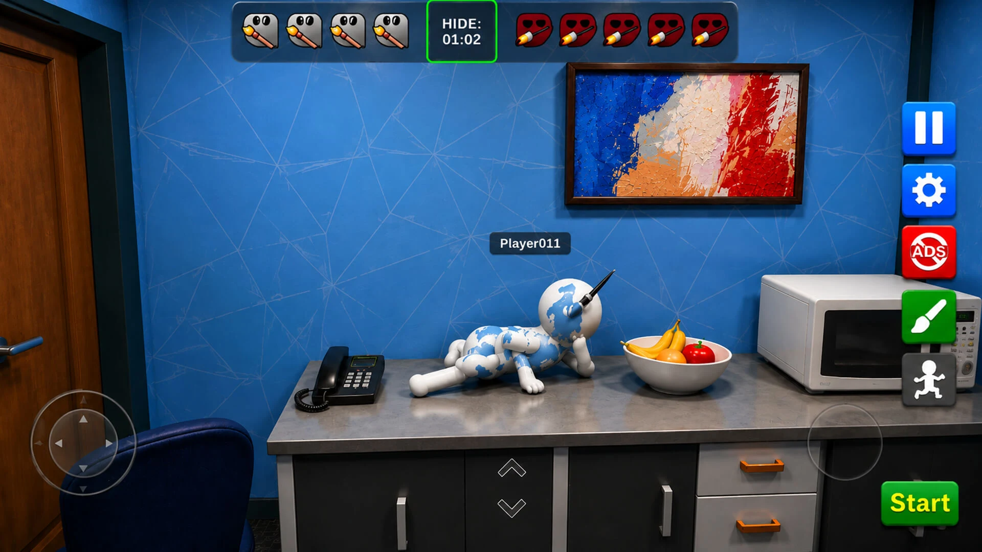 Paint Hide and Seek Game screenshot